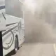 Isparta merkezli bir şirkete ait yolcu otobüsünde çıkan motor yangını