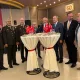 Kurban Bayramı dolayısıyla Isparta Valiliği koordinesinde gerçekleştirilen bayramlaşma programına yoğun